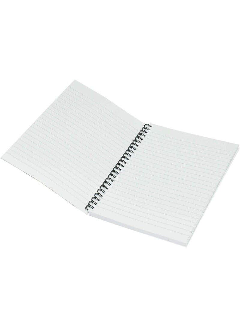 FIS Light 10-Piece Spiral Soft Cover Notebook Single RuLED (100 Sheet) A5 Size - LINBA51709S - Image 2